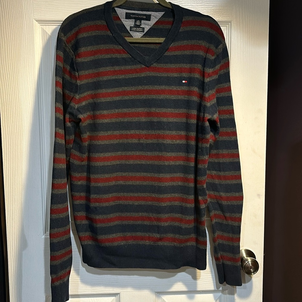 Tommy Hilfiger men’s cotton/cashmere sweater